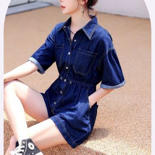 JUMPSUIT DENIM QUẦN SHORT - DT1734