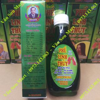 Phế Linh Thủy Đặng Hồng Phước, chai nhựa 180ml, Bổ Phế, Giảm Ho Cảm