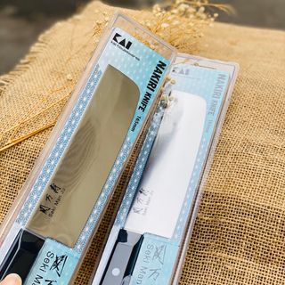 Dao nhà bếp đầu vuông Seki KAI lưỡi dài 16.5cm nhập khẩu Nhật Bản
