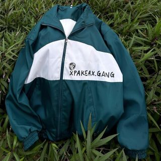 Áo khoác dù In Xpakeax Gang form rộng chất dù dày dặn 2 lớp unisex thời trang trẻ