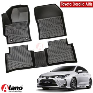 Thảm Lót Sàn Xe Ô Tô  Toyota Corolla Altis 2016-2021-Chất Liệu TPE Cao Cấp.Dễ Vệ Sinh Chống Trầy Xước.Độ bền trên 5 năm. giá sỉ