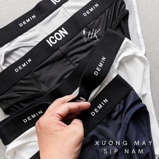 Quần lót nam, quần lót tam giác Icon đai dệt , xưởng sịp Giang Nguyễn HCM