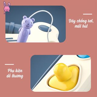 Bảng Vẽ Tự Xóa Thông Minh Nhiều Màu Sắc, Dễ Dàng Mang Theo, Tự Do Sáng Tạo Cho Bé