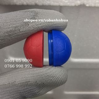 Sỉ 1000 vỏ trái banh nhựa thái (vỏ bi nhựa), made in Thái Lan, size chuẩn ~28mm, tinh xảo, vỏ dày dạng ghép đôi, khít, lỗ 2 mm. 1 hộp là 1000 trái banh tròn.