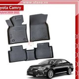 Thảm Lót Sàn Xe Ô Tô  Toyota Camry Hybrid 2018-2022-Chất Liệu TPE Cao Cấp.Dễ Vệ Sinh Chống Trầy Xước.Độ bền trên 5 năm. giá sỉ