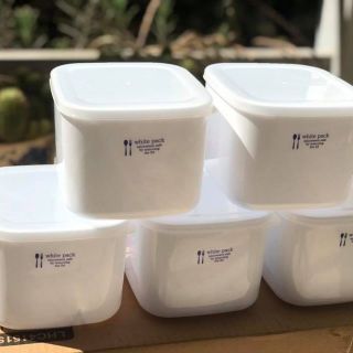 Hộp nhựa đựng thực phẩm White Pack 1L Nhật giá sỉ