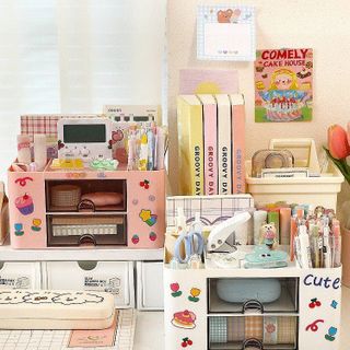 TỦ ĐỰNG PHỤ KIỆN 5 NGĂN BÚT 2 NGĂN KÉO