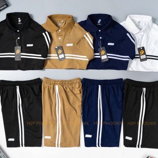 BỘ QUẦN ÁO POLO CỘC NAM THỜI TRANG MÙA HÈ - H2P PHOENIX