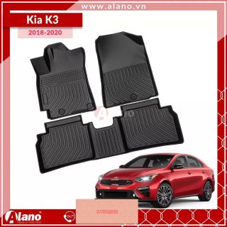 Thảm Lót Sàn Xe Ô Tô Kia K3/Cerato 2019-2022-Chất Liệu TPE Cao Cấp.Dễ Vệ Sinh Chống Trầy Xước.Độ bền trên 5 năm. giá sỉ