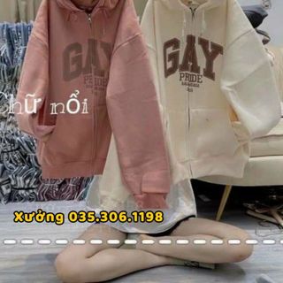 Áo khoác nỉ tia kéo - 128 -