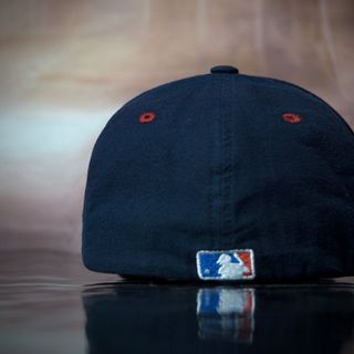Nón NY bít đuôi navy cap