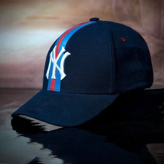 Nón NY bít đuôi navy cap