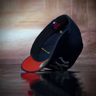 Nón NY bít đuôi navy cap