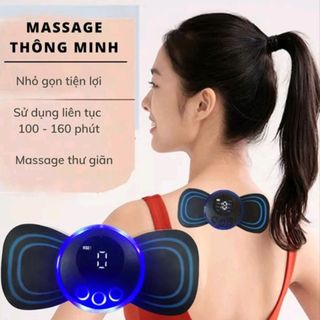 Miếng Dán Massage Xung Điện Máy Massage Toàn Thân 6 Chế Độ-10 Cường Độ Giảm Đau Nhức Hiệu Quả giá sỉ
