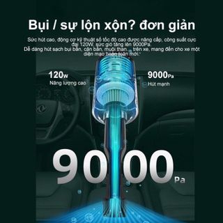 [HÀNG CÓ SẴN]Máy hút bụi cầm tay mini - Máy hút bụi không dây đa năng lực hút siêu mạnh sử dụng hút bụi ô tô, bụi giường giá sỉ