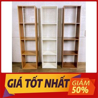 Kệ gỗ tổ ong đa năng - decor trang trí nhà - Gọn đẹp tiết kiệm diện tích - size 30x20x90 cm - 3 ô nhiều màu sắc