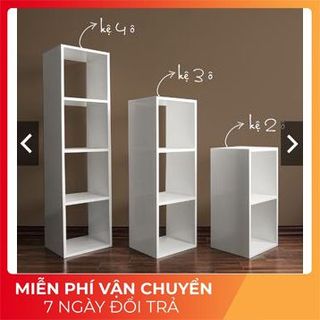 Kệ gỗ tổ ong đa năng - decor trang trí nhà - Gọn đẹp tiết kiệm diện tích - size 30x20x90 cm - 3 ô nhiều màu sắc