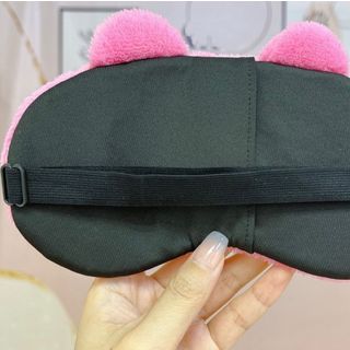 Bịt mắt ngủ họa tiết gấu dâu