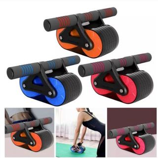 Con Lăn Tập Cơ Bụng Sử Dụng Công Nghệ Mới Có Phanh Lò Xo Trợ Lực Kèm Thảm Lót Gối