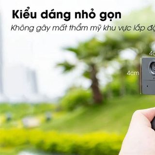 Camera Wifi Mini Ezviz CS-BC2 Dùng Pin - Full HD, Cảnh Báo Thông Minh