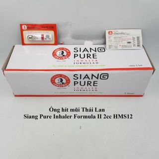Ống hít mũi Thái Lan Siang pure 2 đầu giá sỉ