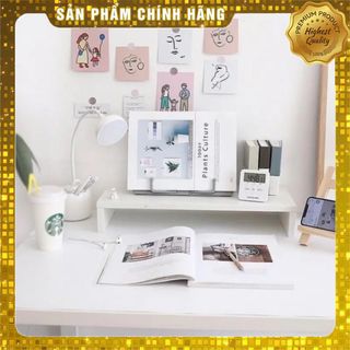 Kệ Để Máy Tính Kèm Giá Sách