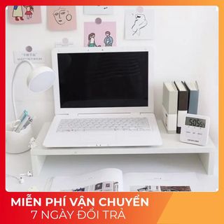 Kệ Để Máy Tính Kèm Giá Sách