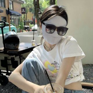 Mặt Nạ lụa lạnh che phủ toàn diện chống UV