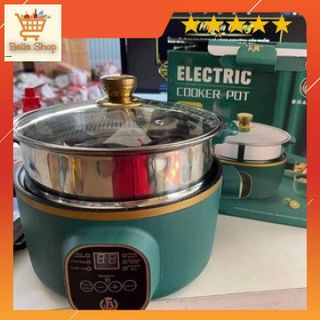 NỒI LẨU ĐA NĂNG 2 TẦNG, CA LẨU MINI, BẾP ĐIỆN THÔNG MINH [KÈM VỈ HẤP]
