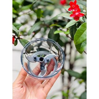 Máy xay tỏi ớt mini, xay rau củ cầm tay siêu tiện lợi 180ml Dụng cụ băm rau củ quả mini cầm tay