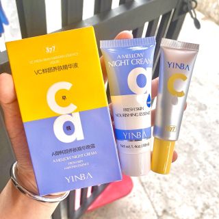 Bộ đôi Serum ngày và kem đêm Yinba
