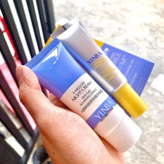 Bộ đôi Serum ngày và kem đêm Yinba