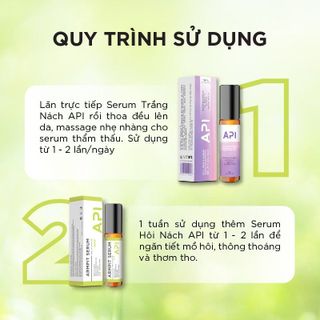 Son Nách API khử mùi, ngăn tiết mồ hôi nách