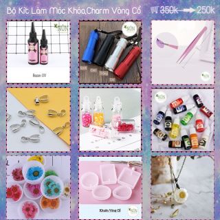 Bộ Kit Làm Móc Khóa,Dây Chuyền Handmade