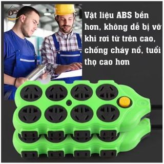[Tặng 3M Dây] Ổ Cắm Điện 56 Lỗ Thông Minh Đa Chống Giật Điện Cao Cấp Ổ Phích Điện Chống Cháy Nổ Chịu Được Công Suất Cao