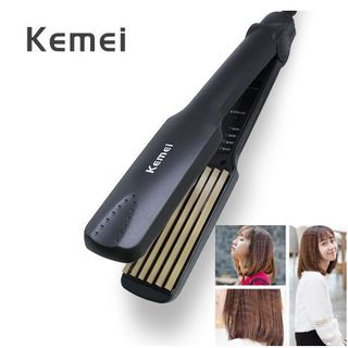 Máy Bấm Tóc Chỉnh Nhiệt Kemei Km 332