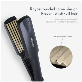 Máy Bấm Tóc Chỉnh Nhiệt Kemei Km 332