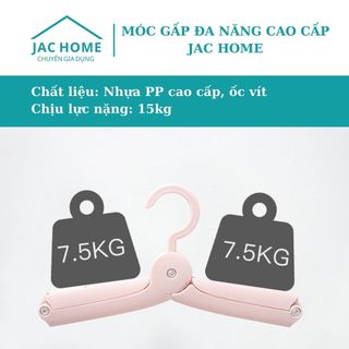 Móc Gấp Cao Cấp Phơi Quẩn Áo Đa Năng Đi Du Lịch Dã Ngoại Tiện Dụng