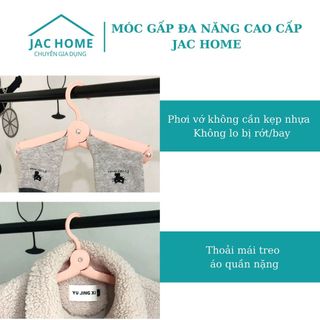Móc Gấp Cao Cấp Phơi Quẩn Áo Đa Năng Đi Du Lịch Dã Ngoại Tiện Dụng