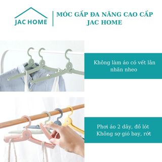 Móc Gấp Cao Cấp Phơi Quẩn Áo Đa Năng Đi Du Lịch Dã Ngoại Tiện Dụng