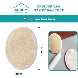 Bông tắm xơ mướp tự nhiên dưỡng ẩm cho da tẩy tế bào chết giá sỉ