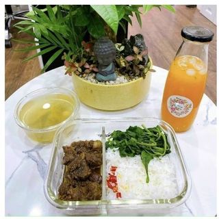 XẢ KHO - Hộp Cơm Thủy Tinh Nhiều Size - Chịu Nhiệt - Chống Tràn - Đựng Thực Phẩm - Mang Cơm
