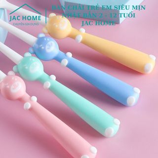 Bàn chải đánh răng trẻ em siêu mịn Nhật Bản 10000 sợi lông mảnh mịn