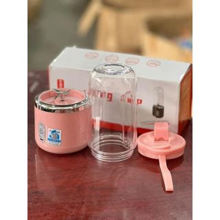 Máy Xay Sinh Tố Juicing Cup 300ML Cầm Tay 6 Lưỡi Sử Dụng Pin Sạc Cổng USB Siêu Tiện Lợi