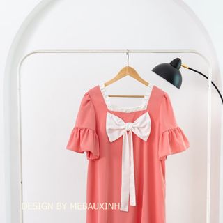 Trượt Hàn cao cấp mềm mát, mặc được 2 kiểu xinh xẻo đáng yêu  - Freesize tới 75kg