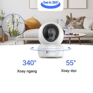 Camera WiFi quay quét EZVIZ H6c Pro 2K 3MP