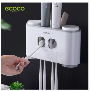 Bộ nhả kem đánh răng cao cấp ECOCO + tặng kèm 04 cốc sang trọng (có 03 màu lựa chọn)