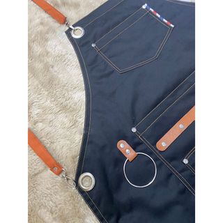 Tạp dề Barber Golden Bamboo cắt tóc cao cấp dành cho Nam Nữ vải kaki cotton dày Nhận In và thiết kế logo nhãn hiệu