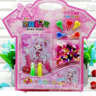 TRANH TÔ MÀU KẾT HỢP RÁP LEGO