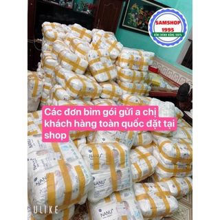 Combo bỉm quần Nanu 50 miếng M.L.Xl.Xxl